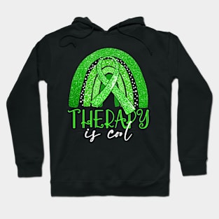 Therapy Is Cool  End the Stigma Mental Health Awareness Hoodie